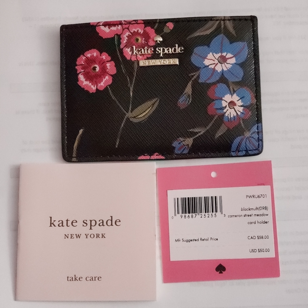 NWT Kate Spade Card Holder